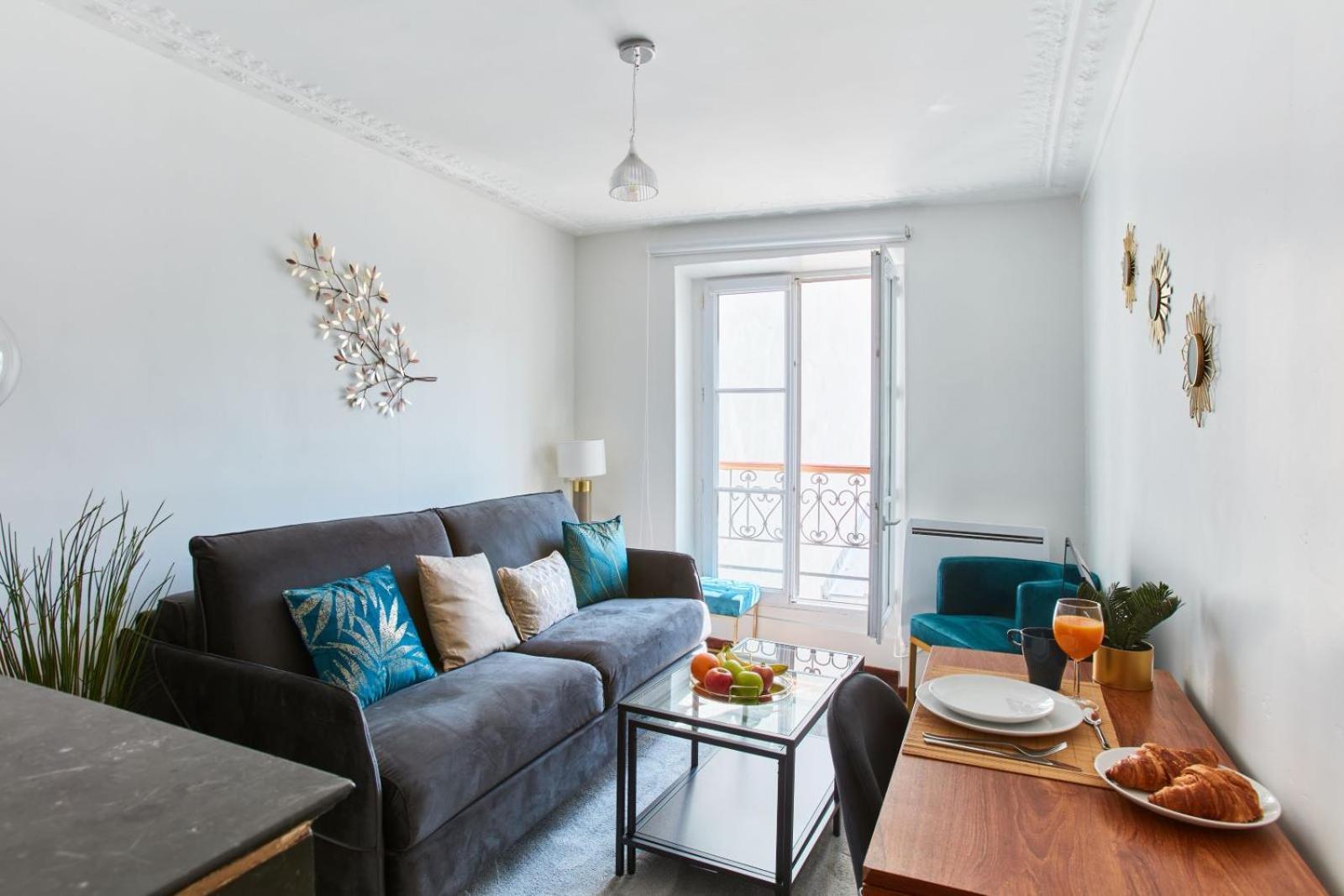 Апартаменты Cosy Montmartre 2Br Париж Экстерьер фото